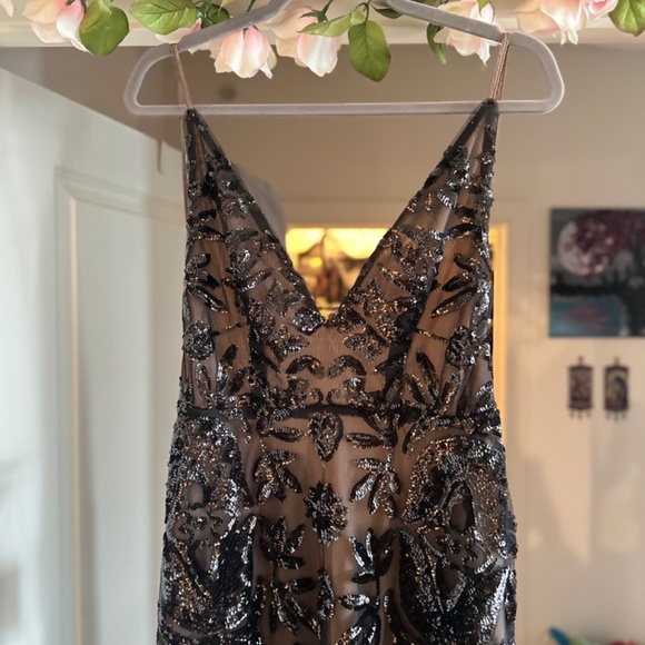 BCBGMax Embellished Evening Gown - Picture 5 of 11